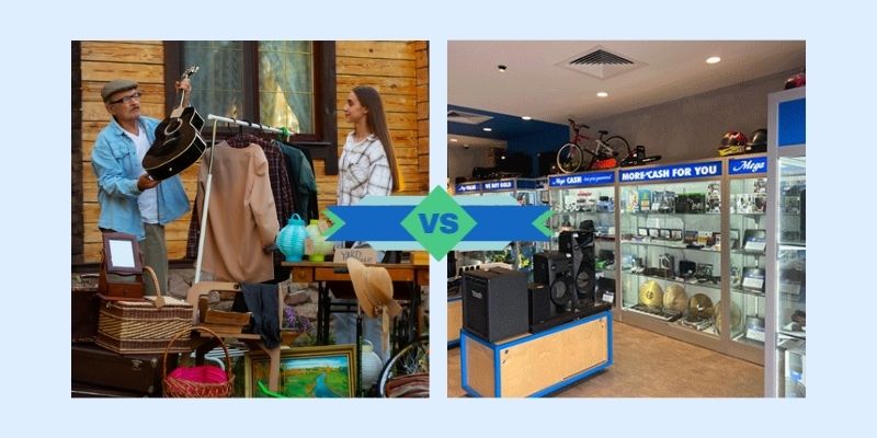 Sell Used Items: Garage Sales vs. Pawn Shops – Merits & Demerits